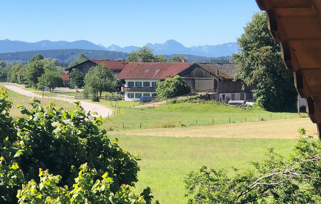 Bergblick vom Balkon