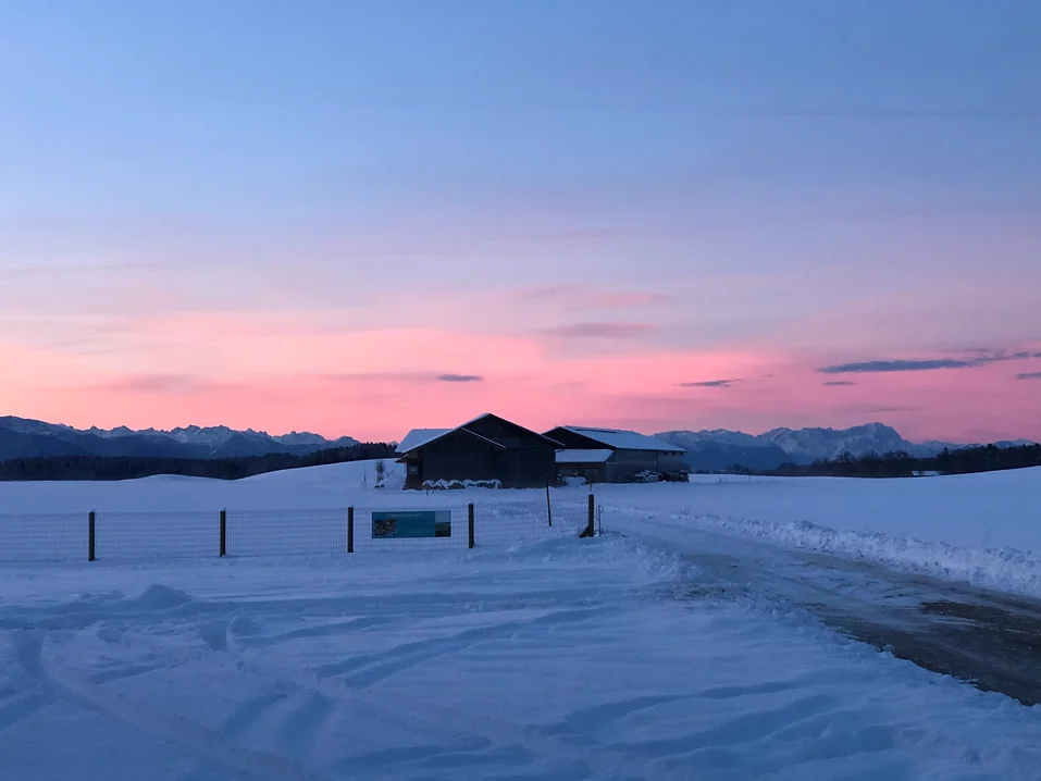 Zugspitze Schneelandschaft